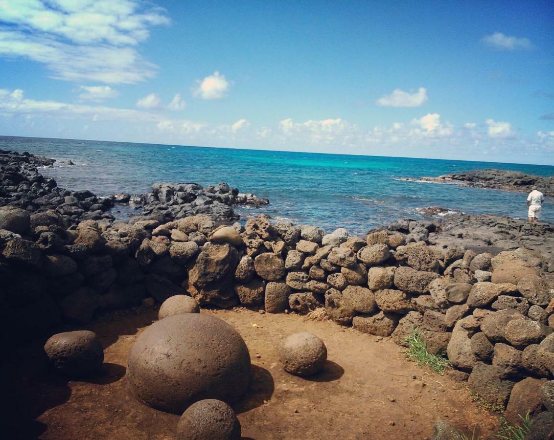 Cabanas Moenga Hanga Roa Buitenkant foto
